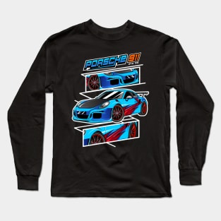 PORSCHE 911 GT3 Long Sleeve T-Shirt